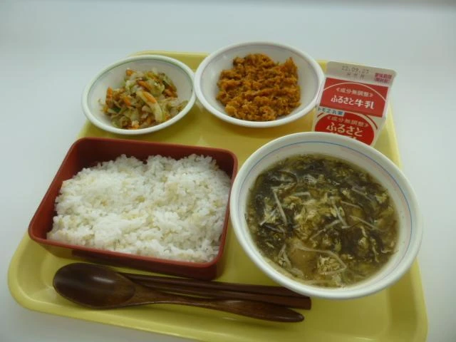 写真：9月13日（火曜）給食
