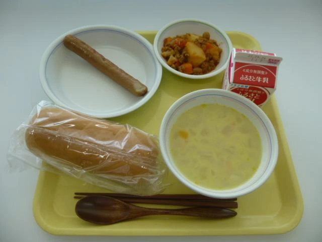 写真：9月14日（水曜）給食