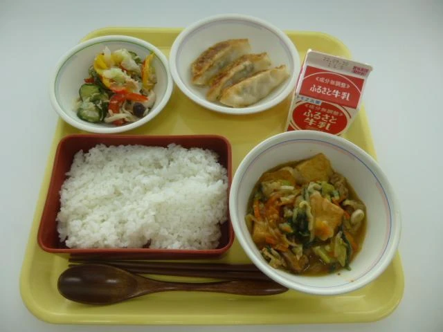 写真：9月20日（火曜）給食