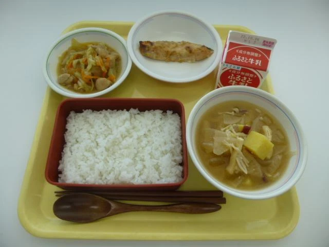 写真：9月26日（月曜）給食