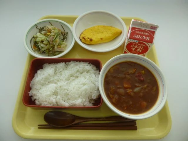 写真：9月27日（火曜）給食