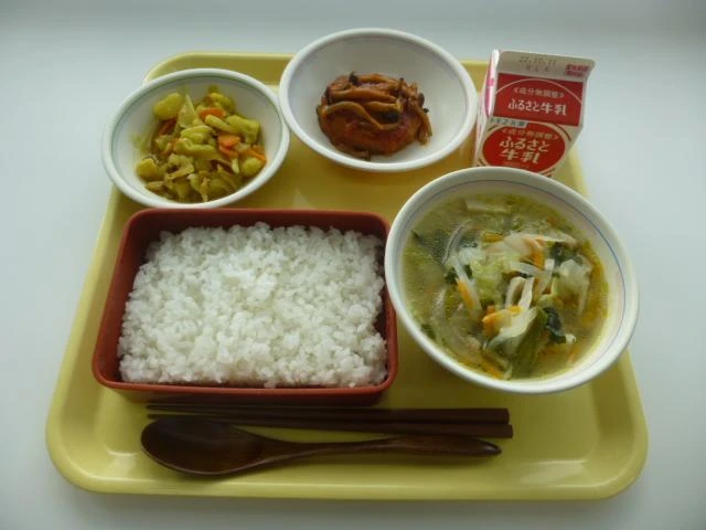 写真：9月29日（木曜）給食