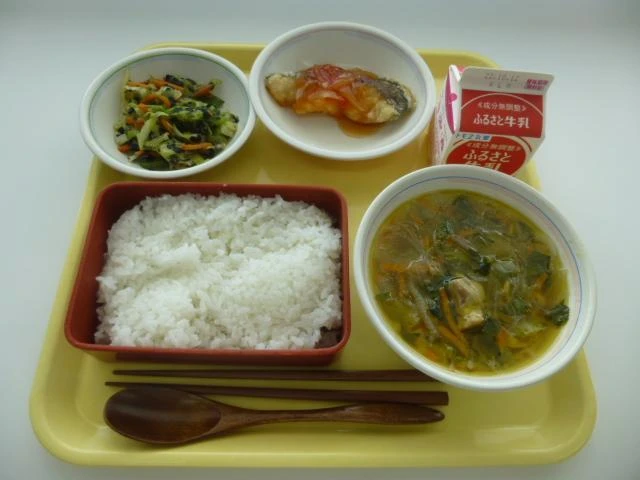 写真：9月30日（金曜）給食