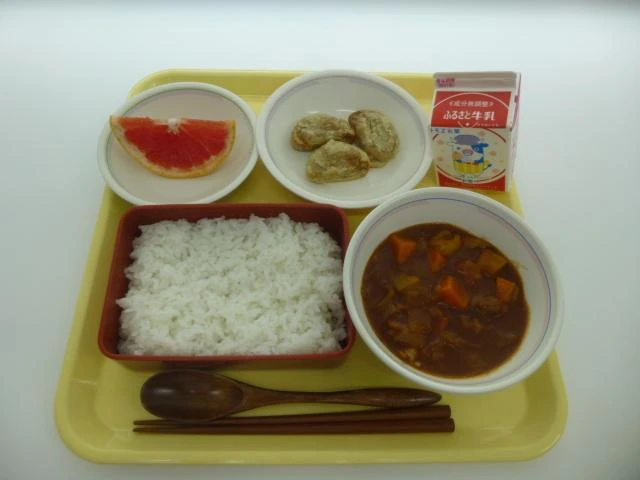 写真：8月26日（金曜）給食