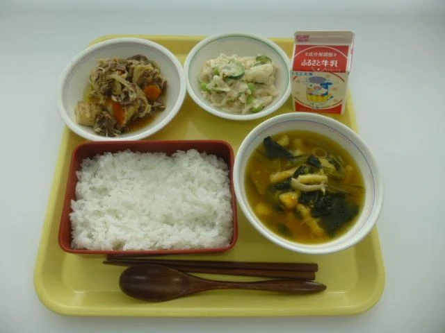 写真：6月14日（火曜）給食