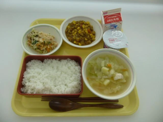 写真：6月16日（木曜）給食