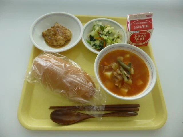 写真：6月22日（水曜）給食