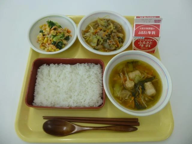 写真：6月27日（月曜）給食