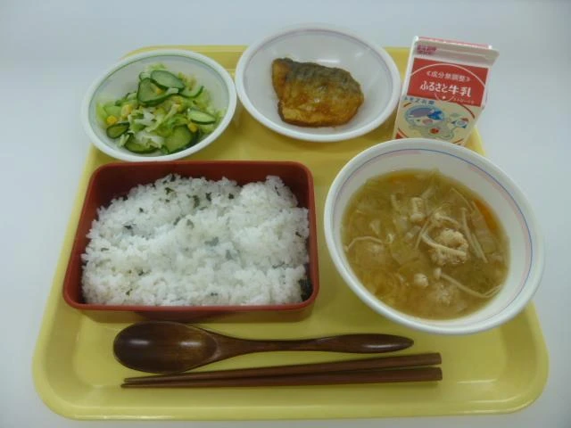 写真：5月27日（金曜）給食