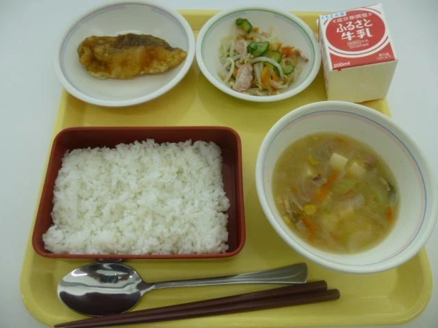 写真：4月12日（火曜）給食