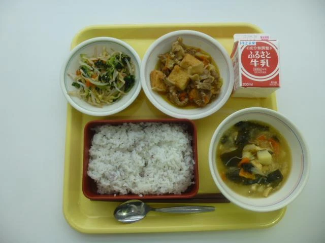 写真：4月14日（木曜）給食