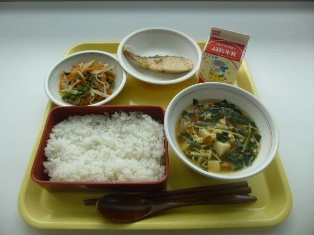 写真：4月27日（水曜）給食