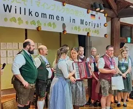 写真：ウェルカムパーティの様子