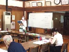 写真：ドイツ語講座の様子1