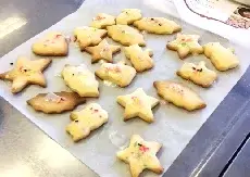 写真：出来上がりのクッキー