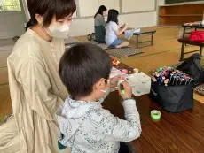 写真：工作の様子