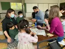 写真：参加した家族の様子