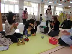 写真：親子参加者