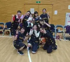 写真：女子準優勝チーム