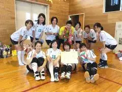 写真：準優勝チーム