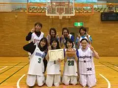 写真：女子優勝チーム