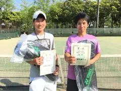 写真：優勝ペア