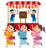 イラスト：盆踊り