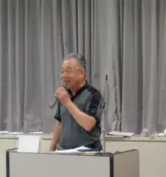 写真：久保ケ丘四丁目町内会区長の北村隆さん