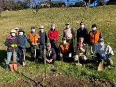 写真：散策路整備の様子1