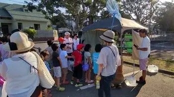 写真：夏祭り開催の様子1