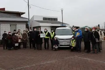 写真：記念撮影の様子