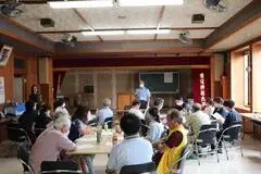 写真：取手警察署による講習