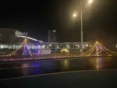 守谷駅東口お正月イルミネーション