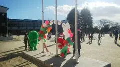 写真：記念撮影の様子