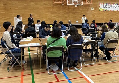 写真：ようこそ守谷への会場の様子