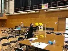 写真：ようこそ守谷へ2022の準備の様子2