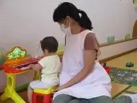 写真：読書応援タイムの様子1