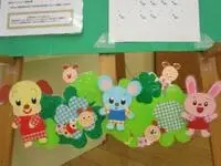 写真：虫さんと動物たちの飾り