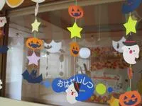 写真：お化けのつるし飾り