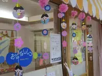 写真：ひなまつりのつるし飾り