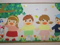 写真：葉桜の壁飾り2