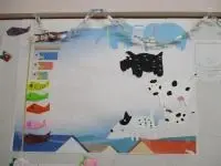 写真：こいのぼりの創作物1