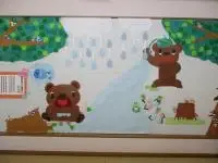 写真：魚を待っている様子