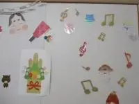 写真：1月の壁飾り4