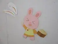 写真：2月の壁面飾り3