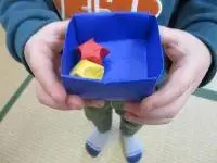 写真：手作りの星