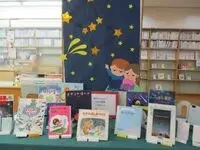 写真：絵本の展示