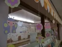 写真：ちょうちょうのつるし飾り