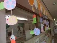 写真：6月のつるし飾り