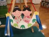 写真：七夕の工作キット作品